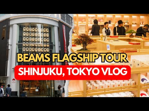 BEAMS Flagship Store Walkthrough Vlog | Shinjuku, Tokyo