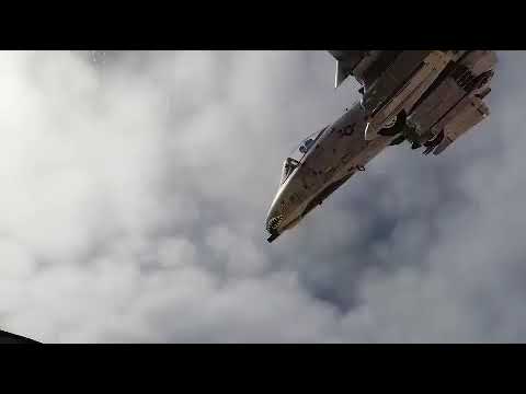 A-10C Warthog Overhead Flare Break