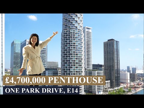 Touring 2 Duplex Penthouses on the 56th floor in Canary Wharf | London Property Tour