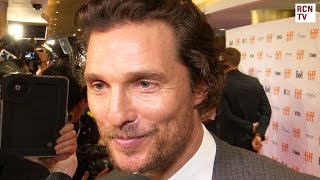 Matthew McConaughey Interview Sing Premiere