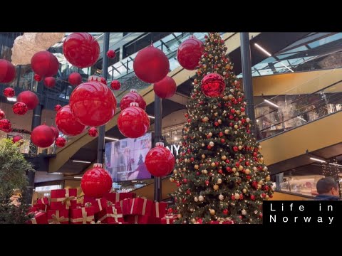 Sandvika storsenter Christmas decorations🎄