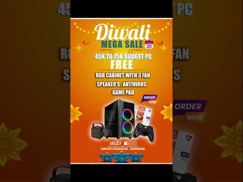 Diwali mega sale start #byoscomputerd#offerprice #anirudh#computerhardware