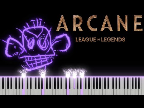 Arcane Season 2 - Heavy Is The Crown by Linkin Park (Piano Tutorial)