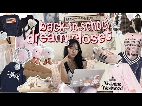 🎧🐆 BUYING MY *DREAM* BACK TO SCHOOL WARDROBE 2024- online shop with me♡ (tiffany, lululemon..)