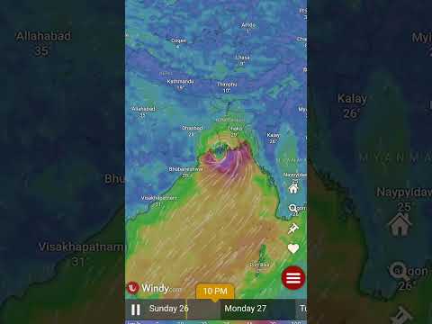 Cyclonic storm Remal to cross West Bengal, Bangladesh coast on May 26 midnight #shorts