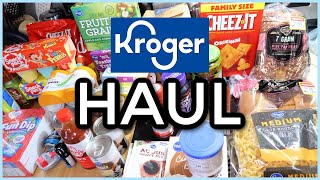 KROGER HAUL| 1-Week Grocery Haul & Meal Plan | JANUARY 2023