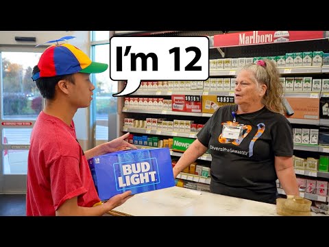 Buying Beer While Acting Like A Kid