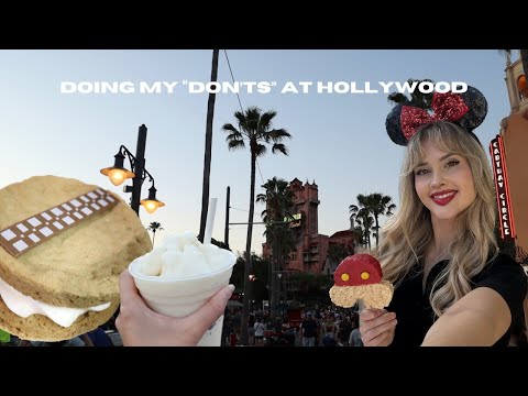 Doing Everything I Don't Do at Hollywood Studios | Backlot Express | Smuggler's Run | New Drinks