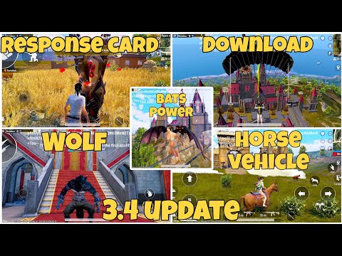 PUBG 3.4 UPDATE COMING || 3.4 UPDATE FUTURE || HORSE VEHICLE ❤#3.4UPDATE#newupdate3.4#youtube