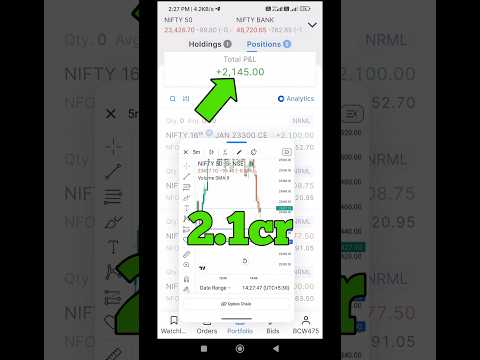 nifty live trading #nifty #banknifty #stockmarket #shorts #ytshorts #youtubeshorts