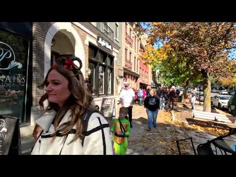 (4k) October Fest Pumpkin Roll video # 148 Saratoga Springs NY 10/26/2024 RJWheatonJr