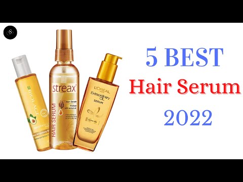 Best 5 Hair Serum 2022 | Top 5 Hair Serum For Silky & Smooth Hair, Tames Frizzy with Onion & Biotin