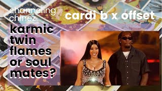 CARDI B X OFFSET | TWIN FLAMES KARMIC RELATIONSHIP TAROT READING | Channeling Chinez