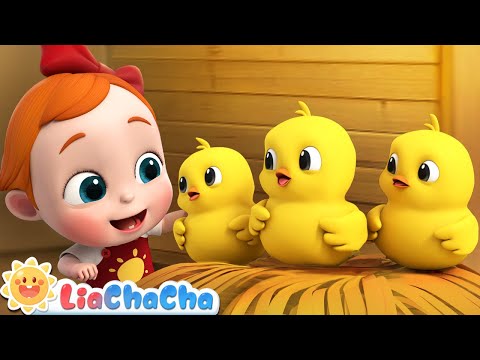 Little Chicks | Baby Chicks Peep Peep | Farm Animal Series | Kids Songs & Nursery Rhymes | LiaChaCha