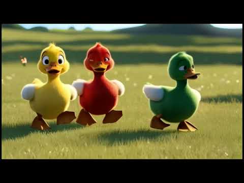 Five Little Ducks Song | Nursery Rhymes & Kids Songs | By Kiddo’s Tv