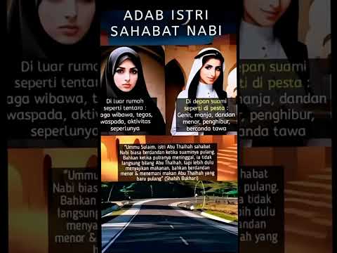 Adab para istri sahabat Nabi Muhammad SAW #shorts #nabimuhammadﷺ #sahabatnabi #adabislam #doaquran