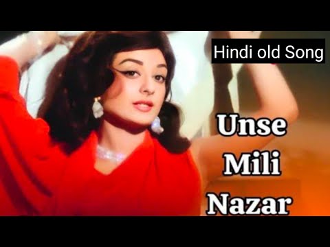 Unse Mili Najar II Lata Mangeshkar II Saira Banu & Rajendra Kumar II Jhuk Gaya Aasman Movie song