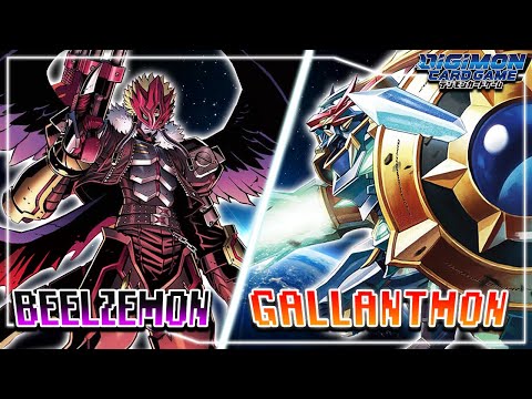 Digimon Card Game : Beelzemon X (Purple) VS Gallantmon X (Red) [BT-12]