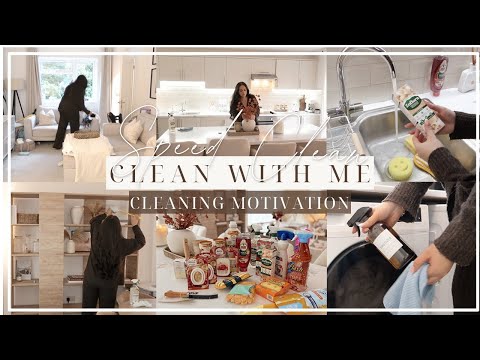 CLEAN WITH ME | ULTIMATE CLEANING MOTIVATION | SPEED CLEAN 🧼