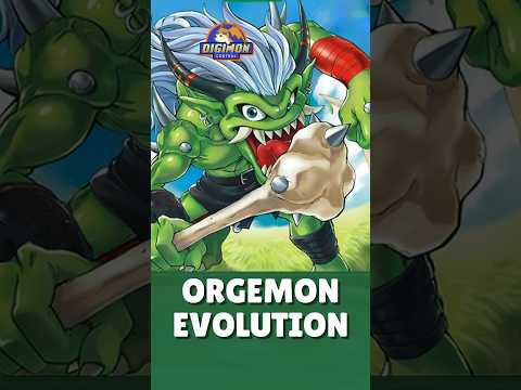 Orgemon Evolution Line #Shorts