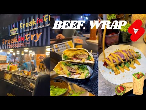 Tasty Beef Wrap making vedio ❤️❤️ || Chicken Wrap🌯 || Special Recepie in Desi style 😱