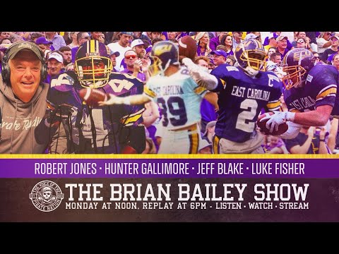 The Brian Bailey Show 12/16/24 - Robert Jones, Hunter Gallimore, Jeff Blake, Luke Fisher