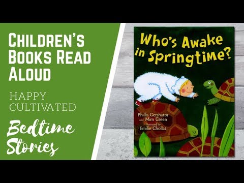 WHO'S AWAKE IN SPRINGTIME Book | Spring Books for Preschoolers | Kids Books Online | Bedtime Story