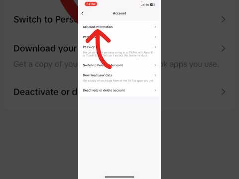 How to change TikTok email and phone number for login