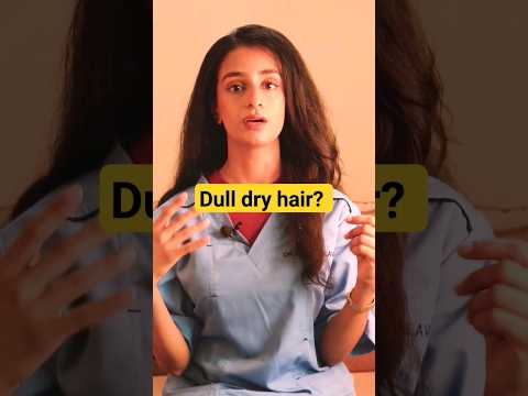 Shiny hair hack by a plastic surgeon #hacks #shortvideos