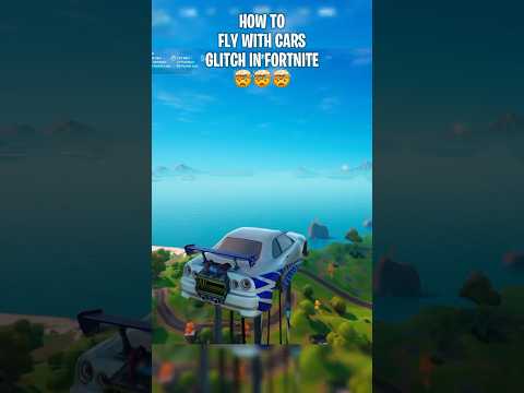 How To Fly With A Car GLITCH In Fortnite‼️🤯 Use Code Xgamer360YT #epicpartner #fortnite #shorts