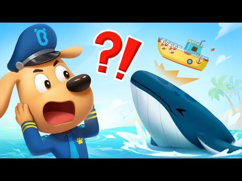 The Humpback Whale | Educational Videos |  Sheriff Labrador | BabyBus TV