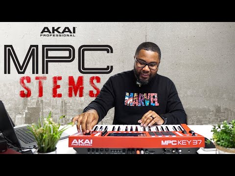 AKAI MPC Stems Using MPC Key 37 With Yaahn Hunter Jr.