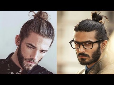 Men's Bun Hairstyles Ideas 2018