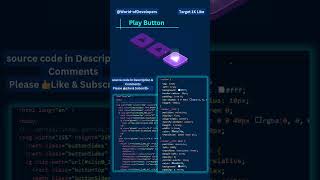 Animated Play Buttons  #cssanimation #viralshorts #trendingvideo  #worldofdevelopers #WebAnimations