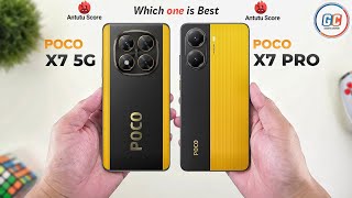 Poco X7 Vs Poco X7 Pro || Full Comparison ⚡ Which one is Best?