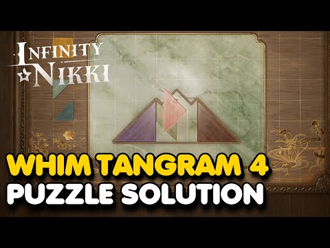 Infinity Nikki - Whim Tangram 4 Puzzle Solution