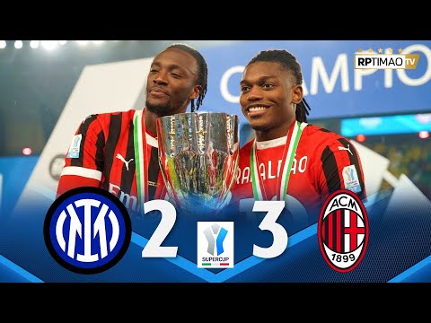 Inter 2 x 3 Milan ● Supercoppa Italiana 24/25 Extended Goals & Highlights ᴴᴰ