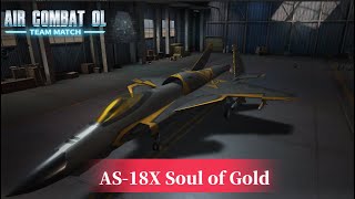 #AirCombat new plane AS-18X Soul of Gold #V5.5.0