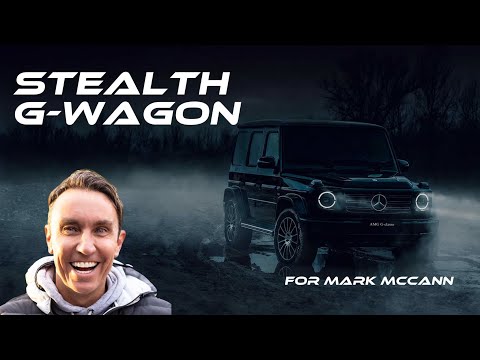 Transforming Mark McCann's G-Wagon into a Stealth Beast | Wraptor Customs Exclusive