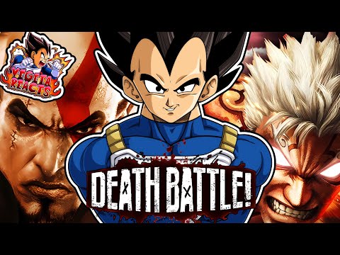 Vegeta Reacts To Kratos VS Asura | DEATH BATTLE!