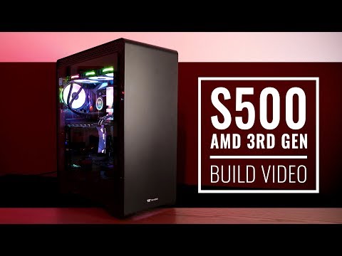 Thermaltake S500 Mid Tower Case- Solid Steel Construction