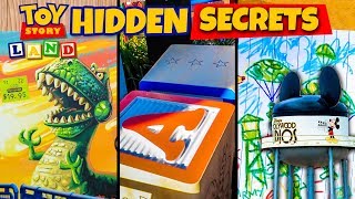 Top 10 Hidden Secrets & Pixar Easter Eggs of Toy Story Land - Walt Disney World