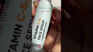 Mini review of newly launched Cosiq vitamin c-8%serum.#shorts#ytshorts #productreview#ytshortsindia