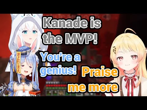 Pekora Once Again Prove She's The Lucky Bunny While Kanade Became MVP For Finding The Way Back Home!