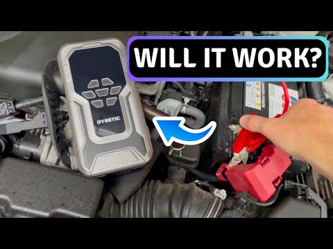 Trying to Jumpstart Super Dead Car Battery with Dyeetic 3500 A Jump Starter