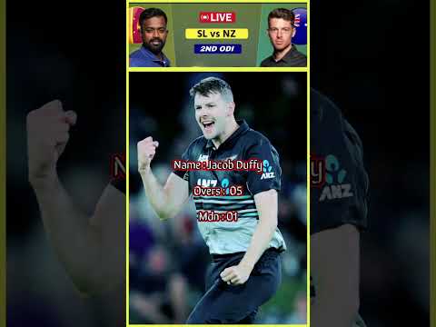 Jacob Duffy | 2nd ODI vs Srilanka #trendingshorts