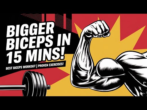 15-Minute Biceps Workout for Massive Gains | Quick & Effective Arm Exercises"