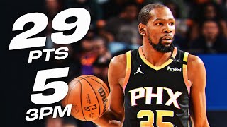 Kevin Durant's 29-PT Performance vs Wizards | January 25, 2025