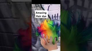 Amazing Talent in Hair dye @unicorn_manes_bymykey#partyhairstyle#cute#fashionstyle #rainbowhaircolor