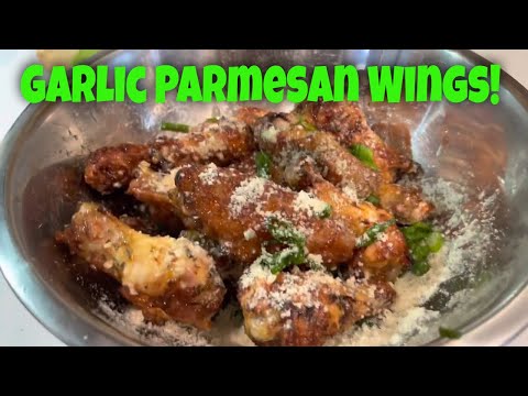 Garlic Parmesan Wings Recipe Air Fryer